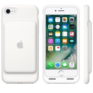 apple white charging case